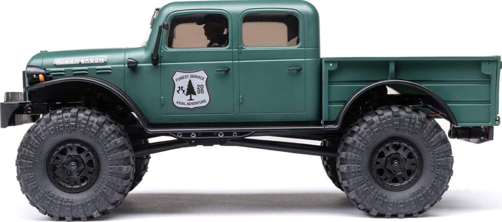 CARRO AXIAL 1/24 SCX24 DODGE POWER WAGON 4WD RTR GREEN AXI00007T2