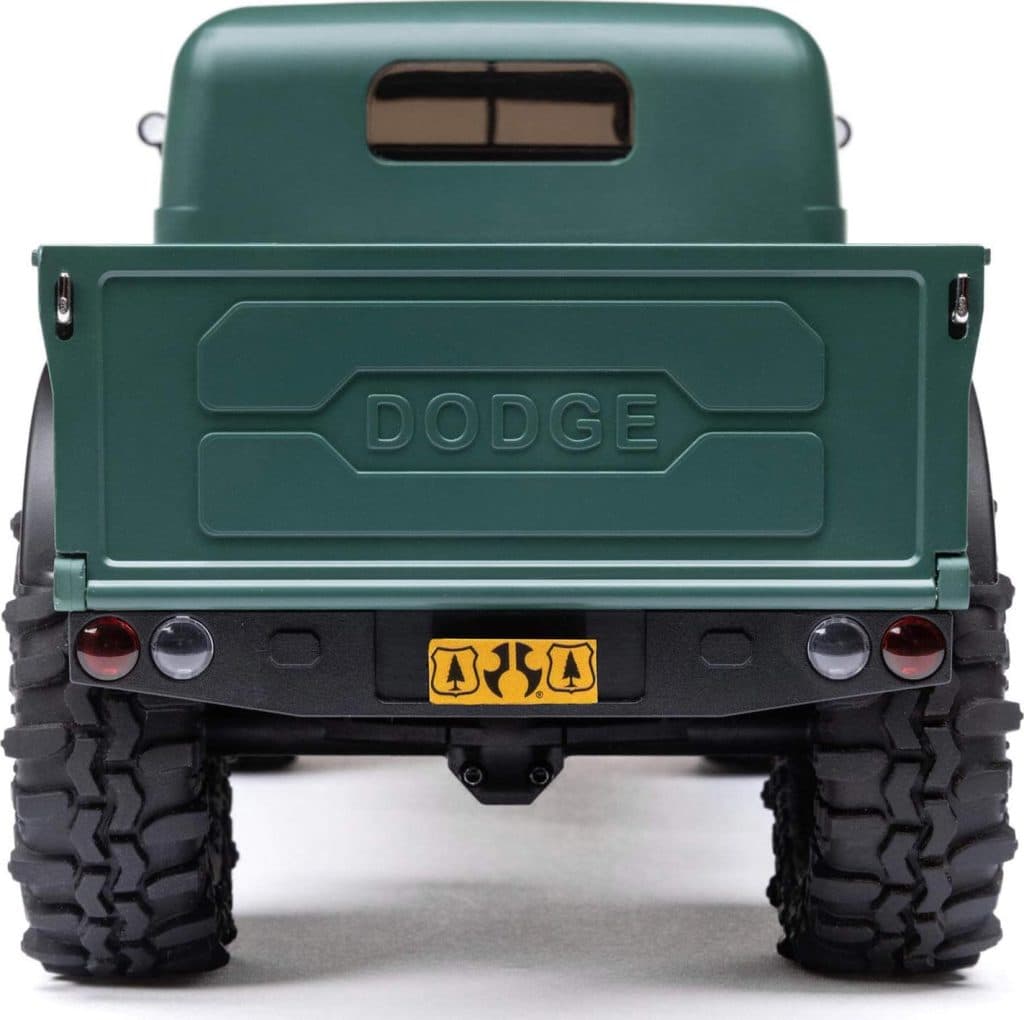 CARRO AXIAL 1/24 SCX24 DODGE POWER WAGON 4WD RTR GREEN AXI00007T2