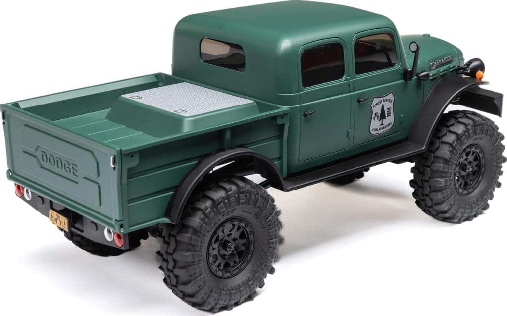 CARRO AXIAL 1/24 SCX24 DODGE POWER WAGON 4WD RTR GREEN AXI00007T2