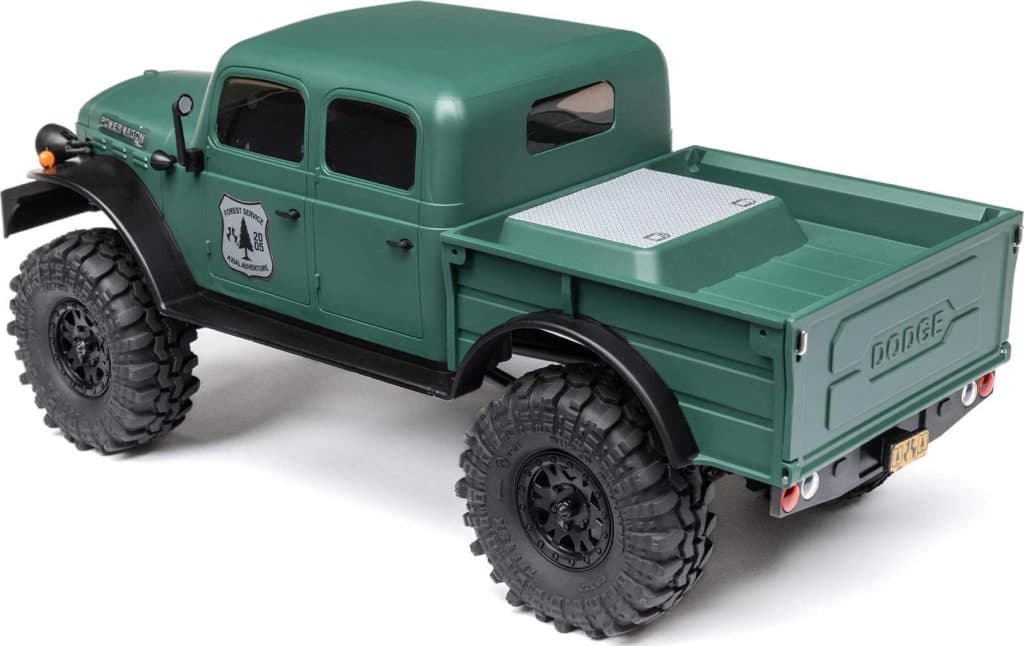 CARRO AXIAL 1/24 SCX24 DODGE POWER WAGON 4WD RTR GREEN AXI00007T2