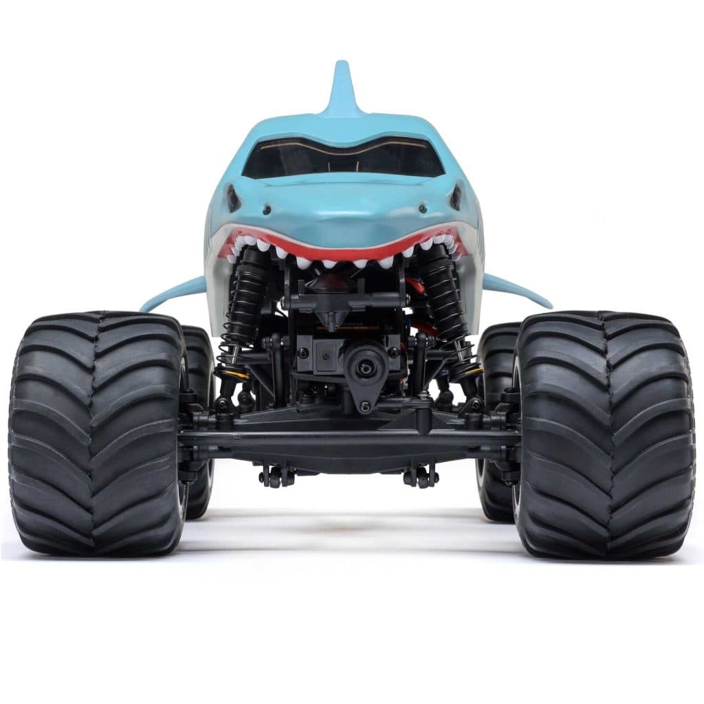 CARRO LOSI 1/18 MINI LMT MEGALODON 2S 4WD RTR MONSTER BLUE