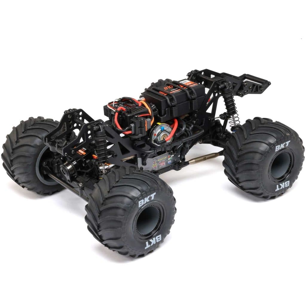 CARRO LOSI 1/18 MINI LMT MEGALODON 2S 4WD RTR MONSTER BLUE