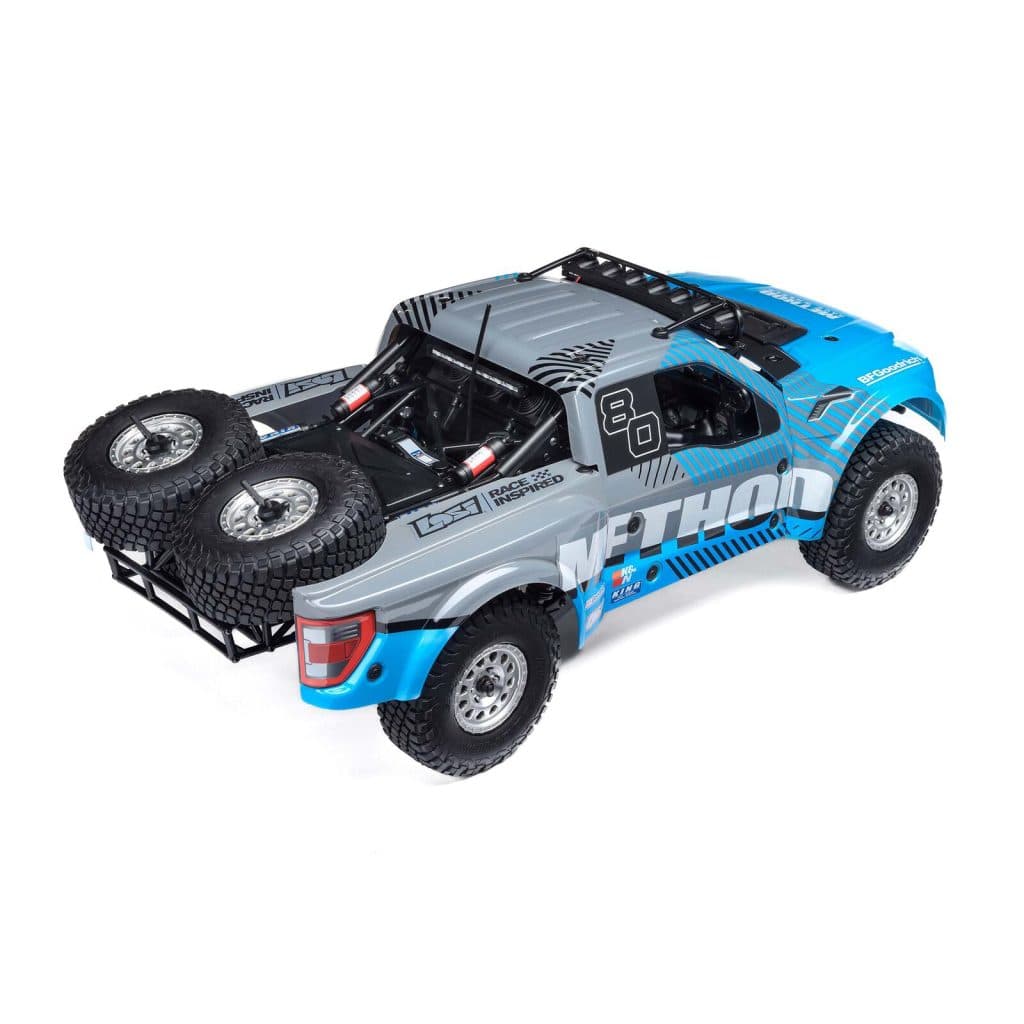 CARRO LOSI 1/10 BAJA REY 2.0 FORD RAPTOR METHOD 3S 4WD BLX LOS03046