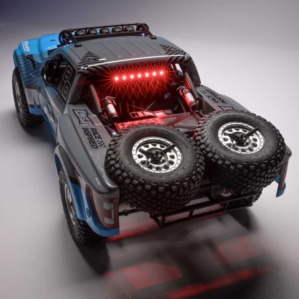 CARRO LOSI 1/10 BAJA REY 2.0 FORD RAPTOR METHOD 3S 4WD BLX LOS03046