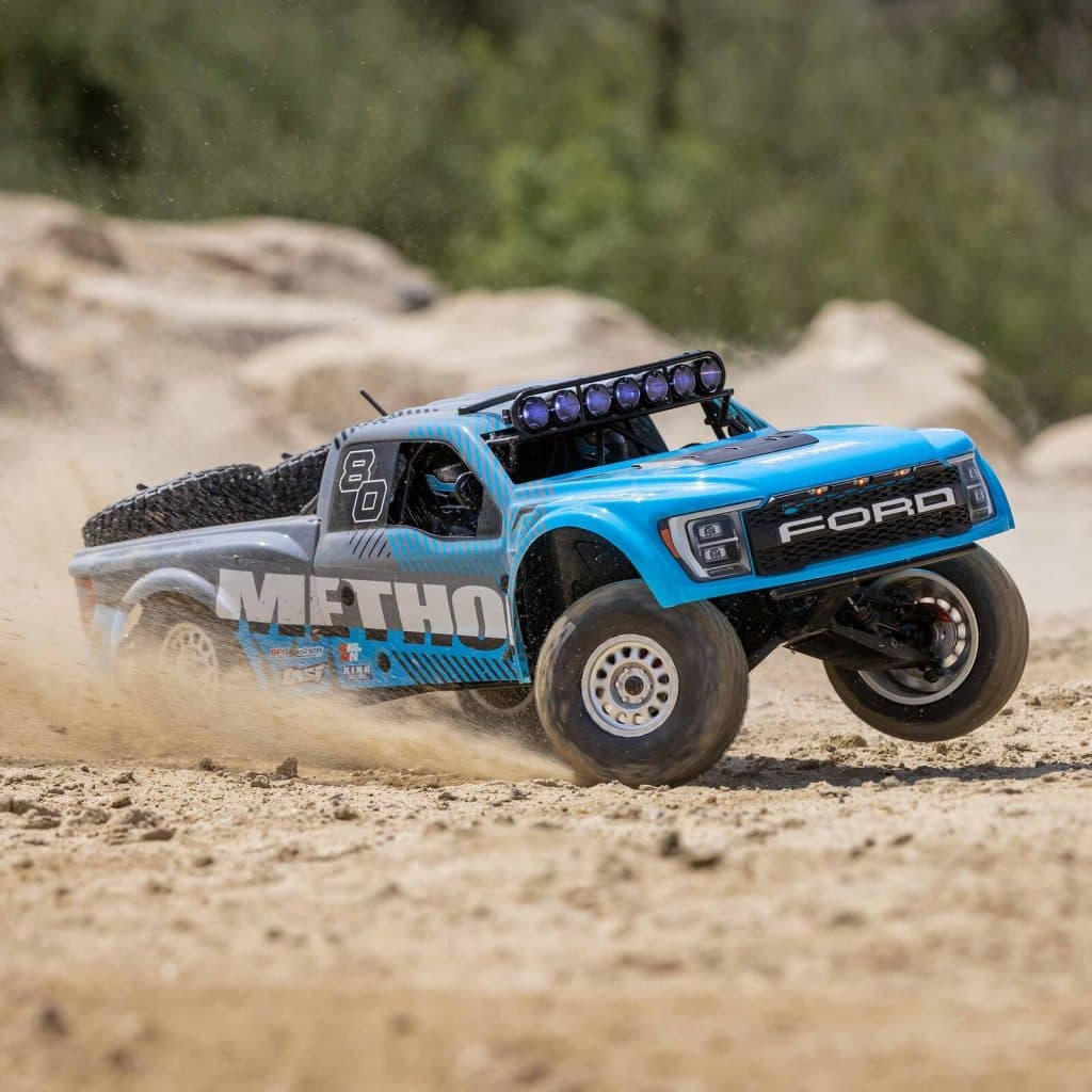 CARRO LOSI 1/10 BAJA REY 2.0 FORD RAPTOR METHOD 3S 4WD BLX LOS03046
