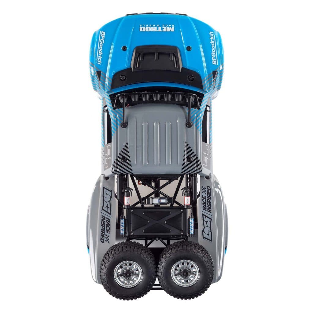 CARRO LOSI 1/10 BAJA REY 2.0 FORD RAPTOR METHOD 3S 4WD BLX LOS03046