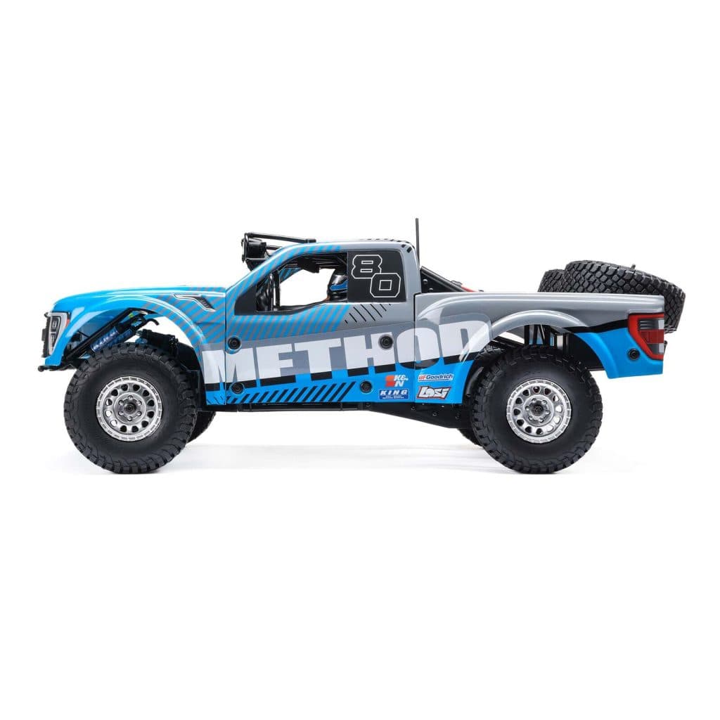 CARRO LOSI 1/10 BAJA REY 2.0 FORD RAPTOR METHOD 3S 4WD BLX LOS03046