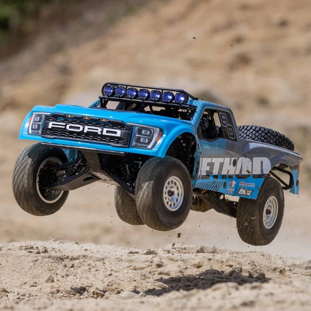 CARRO LOSI 1/10 BAJA REY 2.0 FORD RAPTOR METHOD 3S 4WD BLX LOS03046