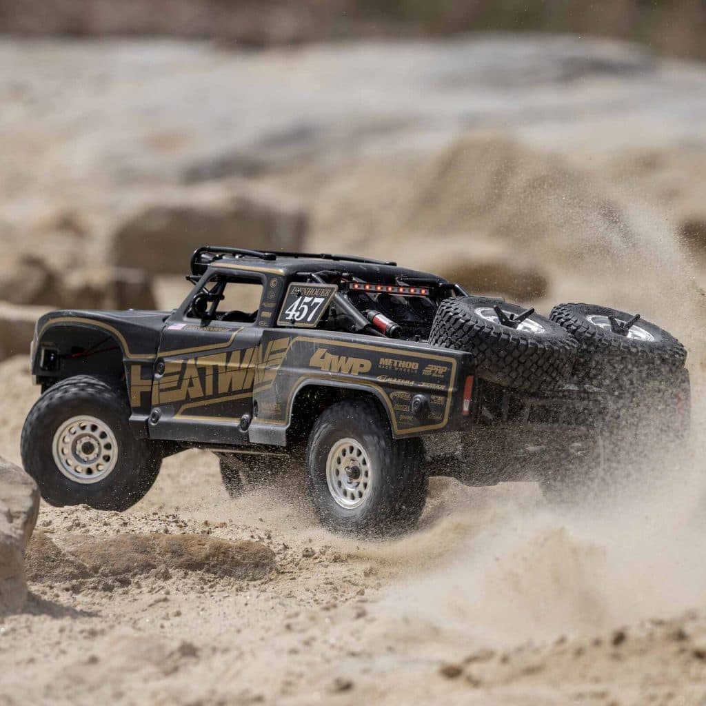 CARRO LOSI 1/10 BAJA REY 2.0 FORD F100 HEAT WAVE 3S 4WD BLX LOS03049