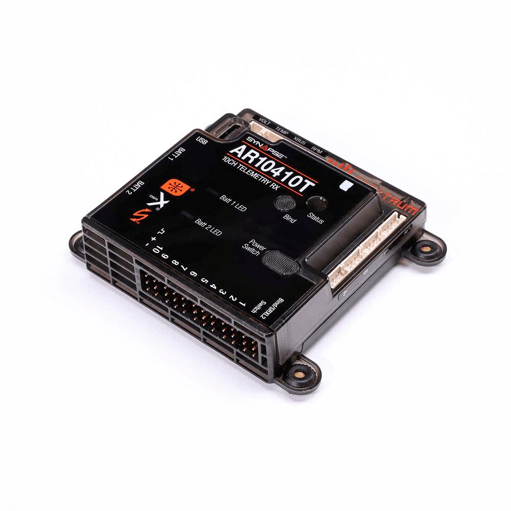 Receptor SPEKTRUM 10CH AR10410T POWERSAFE TELEMETRY SPMAR10410T
