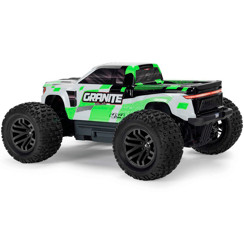 CARRO ARRMA 1/10 GRANITE MEGA 665 4WD MONSTER GREEN ARA4202V4T1
