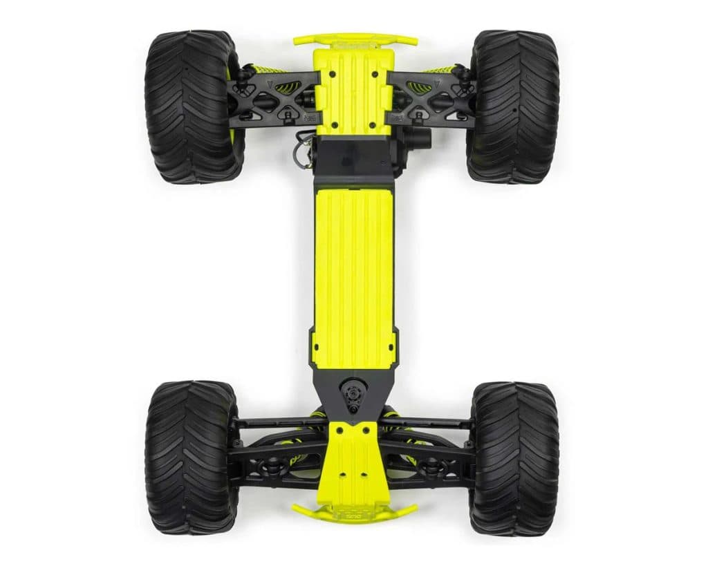 CARRO ARRMA 1/10 GORGON 2WD MONSTER RTR Amarillo ARA3230ST1