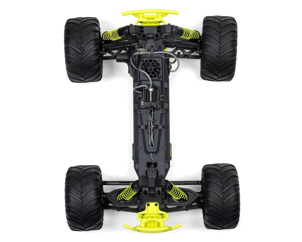 CARRO ARRMA 1/10 GORGON 2WD MONSTER RTR Amarillo ARA3230ST1