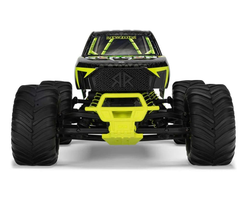 CARRO ARRMA 1/10 GORGON 2WD MONSTER RTR Amarillo ARA3230ST1
