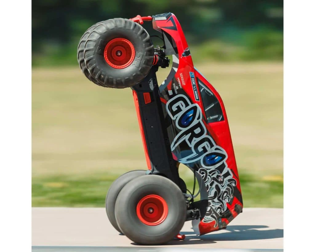 CARRO ARRMA 1/10 GORGON 2WD MONSTER RTR RED ARA3230ST2