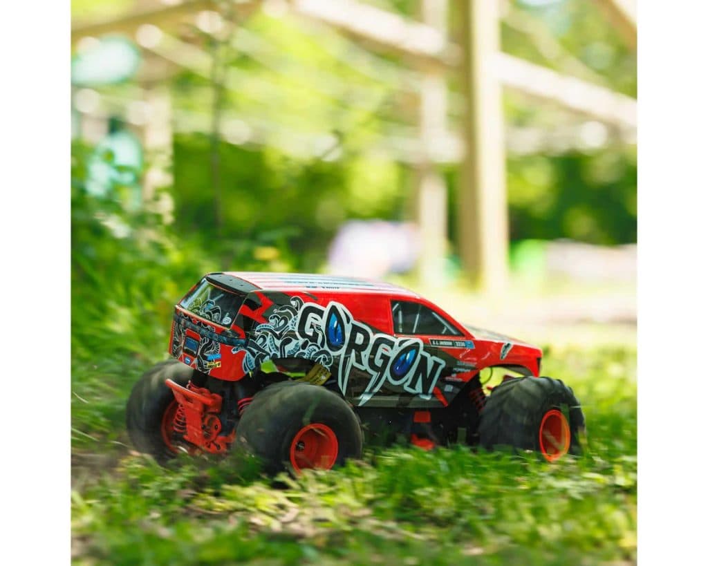 CARRO ARRMA 1/10 GORGON 2WD MONSTER RTR RED ARA3230ST2