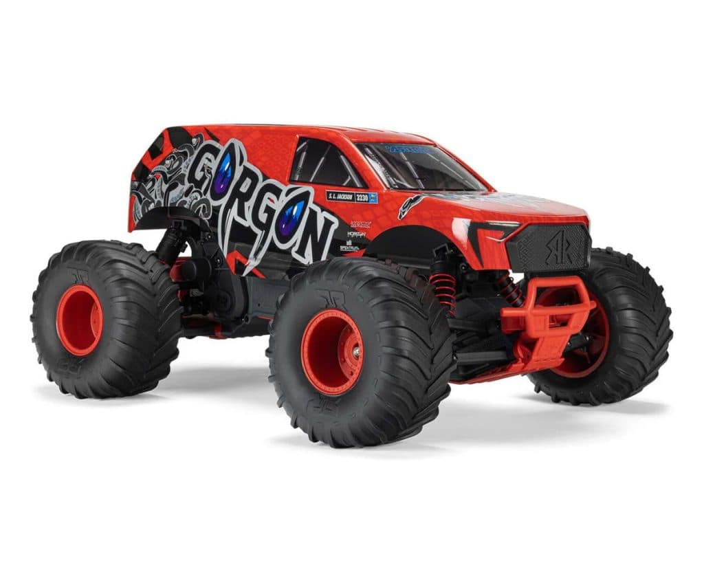 CARRO ARRMA 1/10 GORGON 2WD MONSTER RTR RED ARA3230ST2