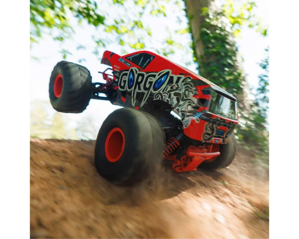 CARRO ARRMA 1/10 GORGON 2WD MONSTER RTR RED ARA3230ST2