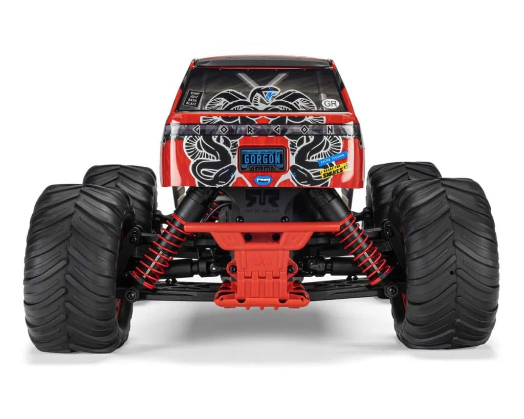 CARRO ARRMA 1/10 GORGON 2WD MONSTER RTR RED ARA3230ST2