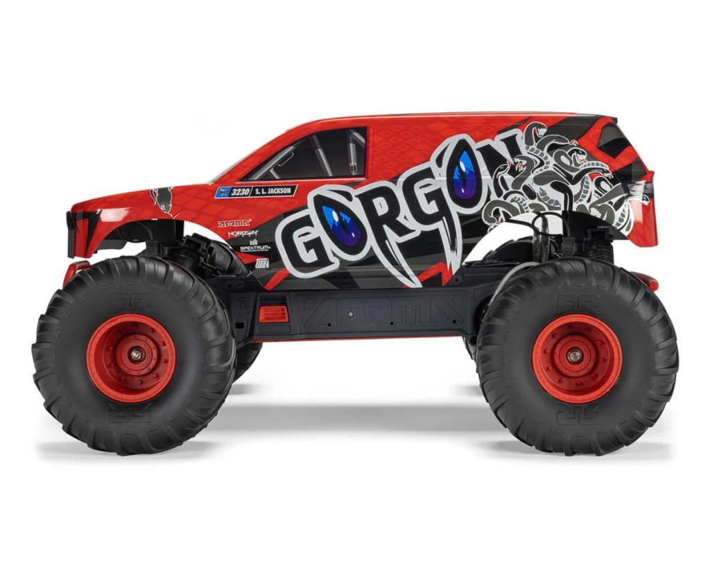 CARRO ARRMA 1/10 GORGON 2WD MONSTER RTR RED ARA3230ST2