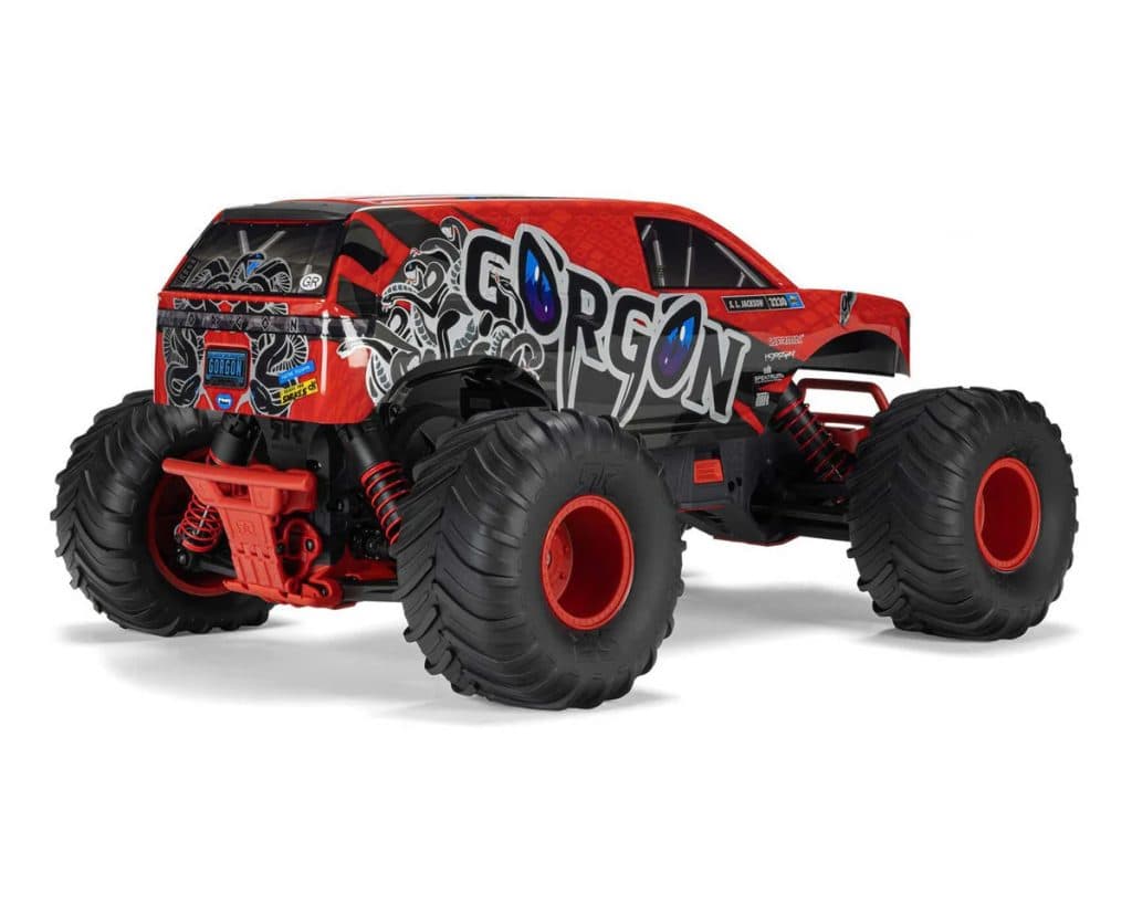 CARRO ARRMA 1/10 GORGON 2WD MONSTER RTR RED ARA3230ST2