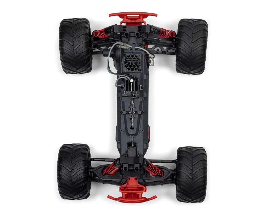 CARRO ARRMA 1/10 GORGON 2WD MONSTER RTR RED ARA3230ST2