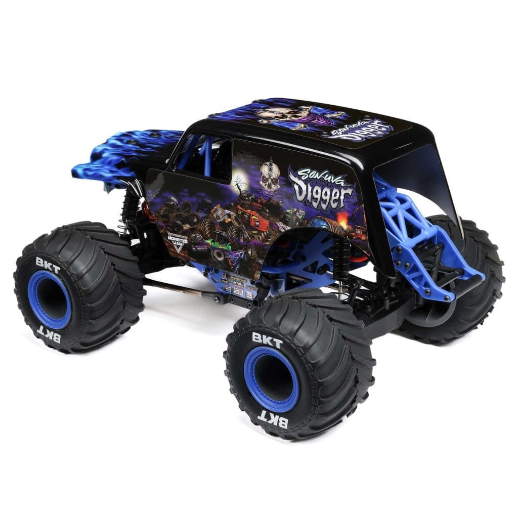 CARRO LOSI 1/18 MINI LMT SON UVA DIGGER 2S 4WD RTR BLUE