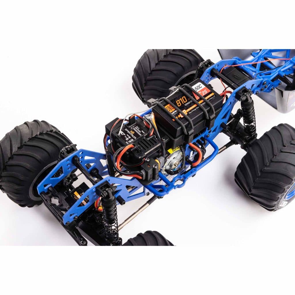 CARRO LOSI 1/18 MINI LMT SON UVA DIGGER 2S 4WD RTR BLUE