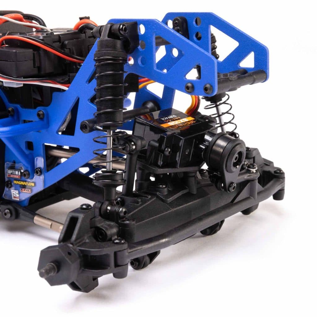 CARRO LOSI 1/18 MINI LMT SON UVA DIGGER 2S 4WD RTR BLUE