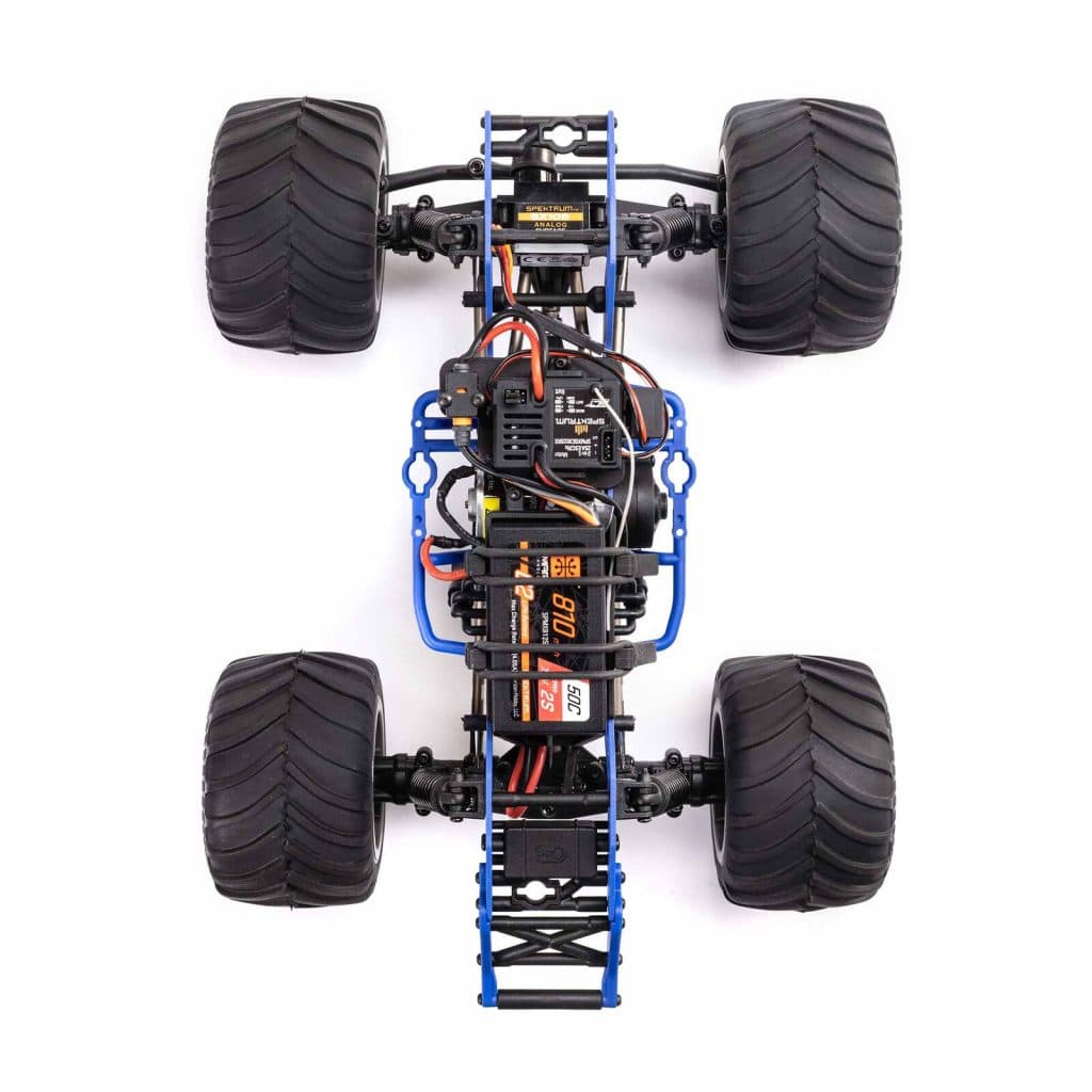 CARRO LOSI 1/18 MINI LMT SON UVA DIGGER 2S 4WD RTR BLUE