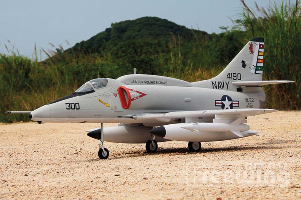 AVIÃO FW A-4E/F SKYHAWK HIGH PERFORMANCE 80MM EDF PNP FJ21315P