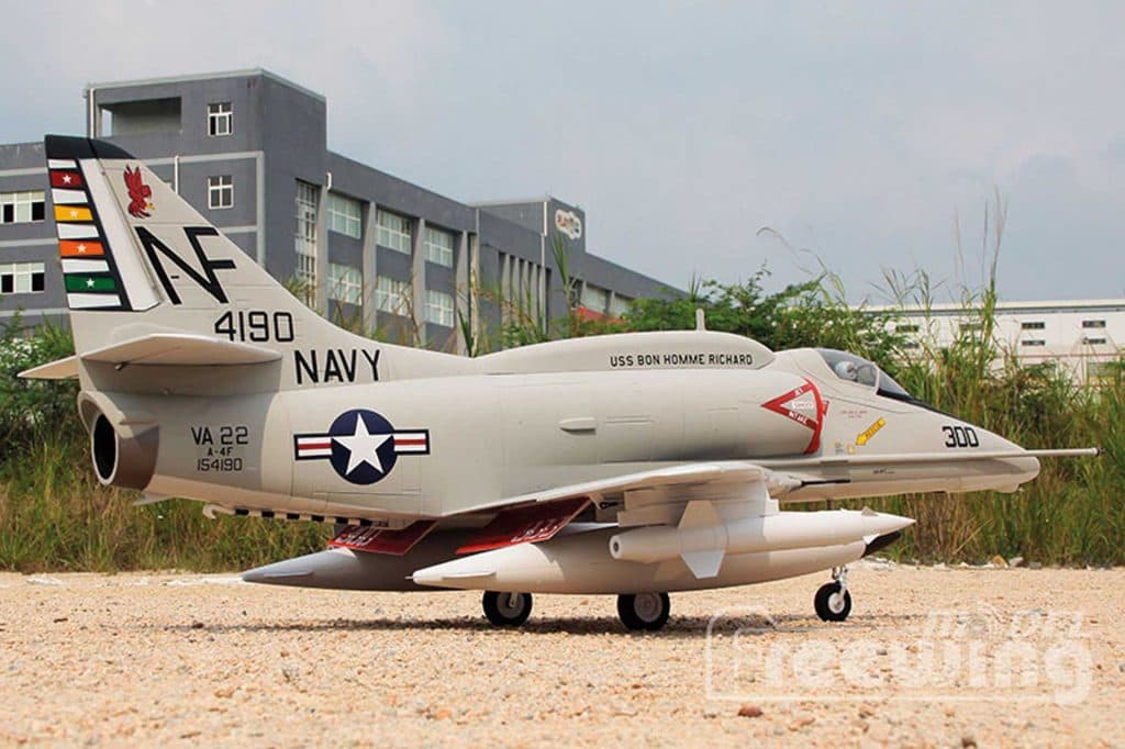 AVIÃO FW A-4E/F SKYHAWK HIGH PERFORMANCE 80MM EDF PNP FJ21315P