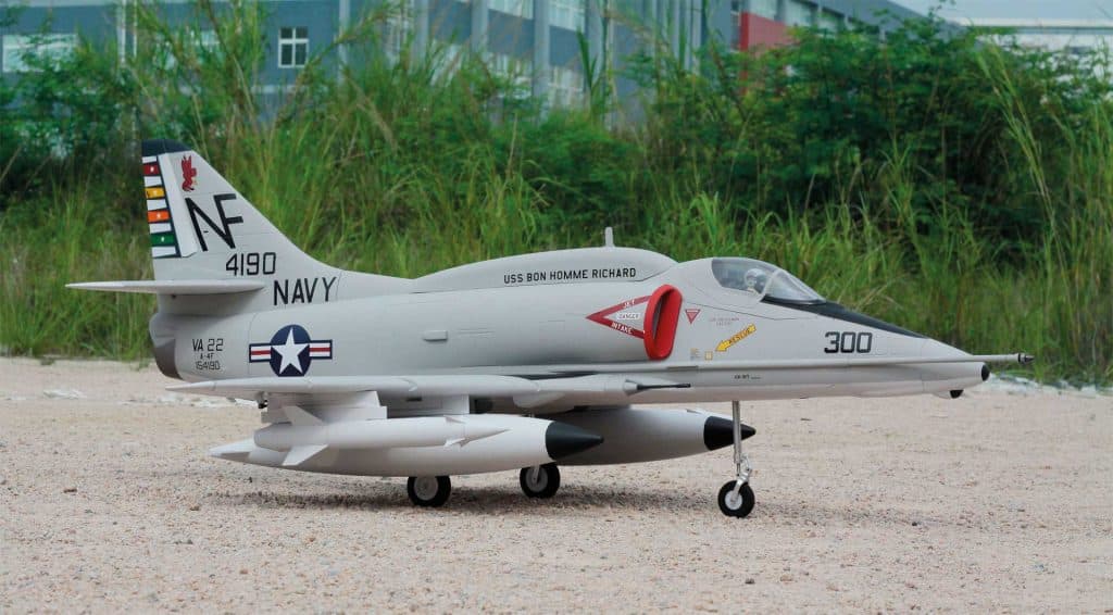 AVIÃO FW A-4E/F SKYHAWK HIGH PERFORMANCE 80MM EDF PNP FJ21315P