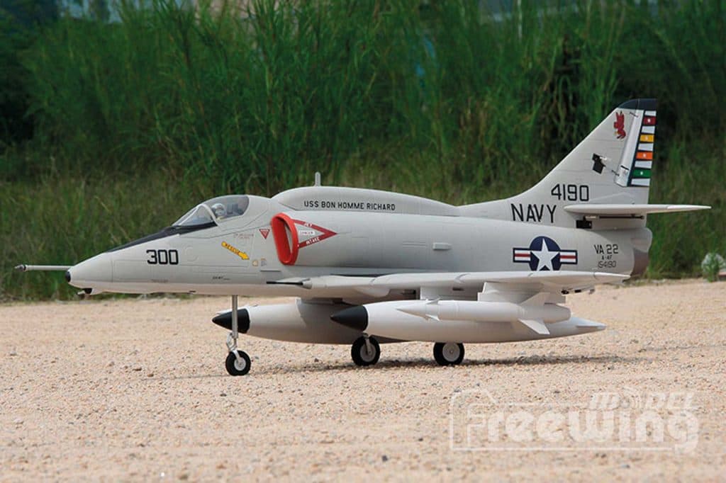 AVIÃO FW A-4E/F SKYHAWK HIGH PERFORMANCE 80MM EDF PNP FJ21315P