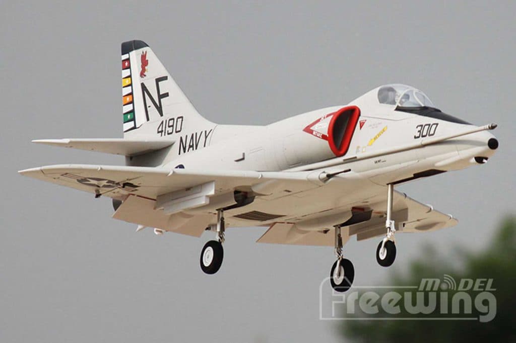 AVIÃO FW A-4E/F SKYHAWK HIGH PERFORMANCE 80MM EDF PNP FJ21315P