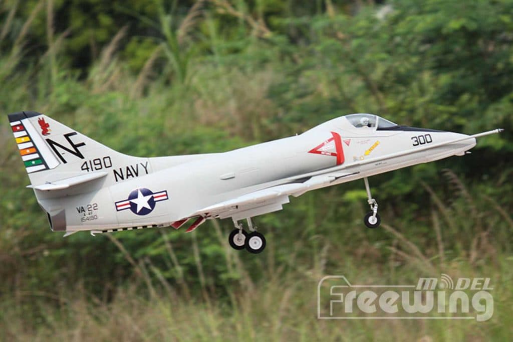AVIÃO FW A-4E/F SKYHAWK HIGH PERFORMANCE 80MM EDF PNP FJ21315P