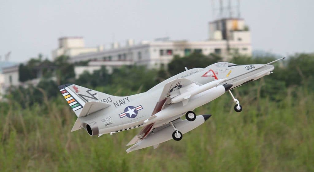 AVIÃO FW A-4E/F SKYHAWK HIGH PERFORMANCE 80MM EDF PNP FJ21315P