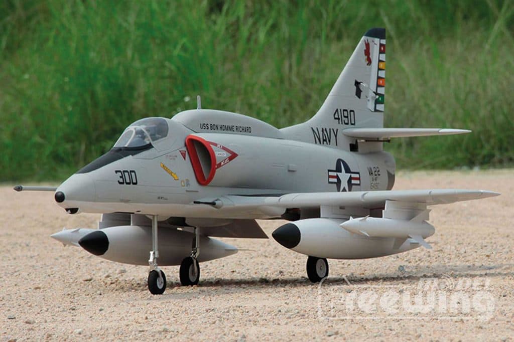 AVIÃO FW A-4E/F SKYHAWK HIGH PERFORMANCE 80MM EDF PNP FJ21315P