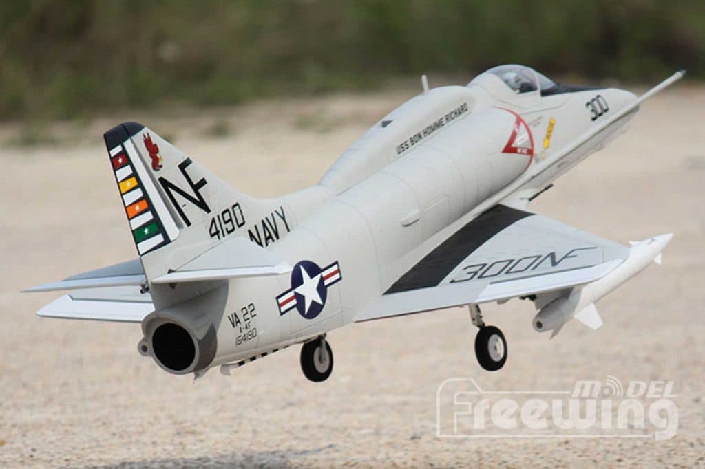 AVIÃO FW A-4E/F SKYHAWK HIGH PERFORMANCE 80MM EDF PNP FJ21315P