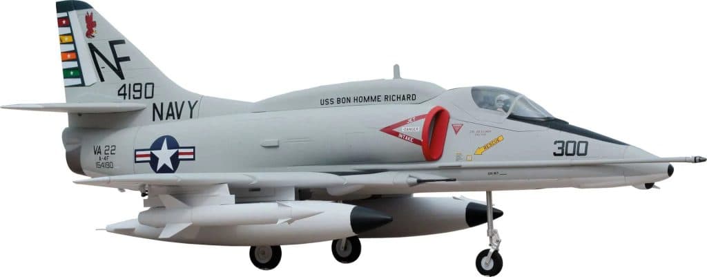 AVIÃO FW A-4E/F SKYHAWK HIGH PERFORMANCE 80MM EDF PNP FJ21315P