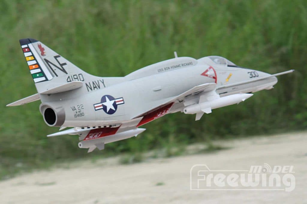 AVIÃO FW A-4E/F SKYHAWK HIGH PERFORMANCE 80MM EDF PNP FJ21315P