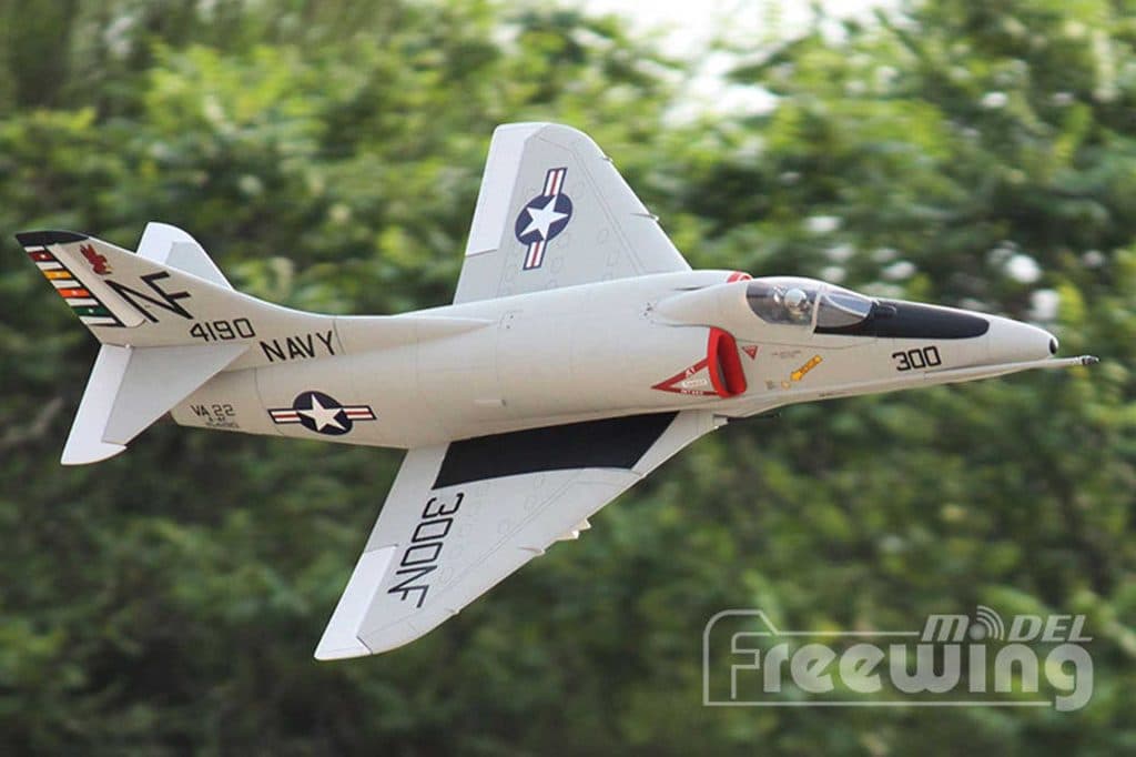 AVIÃO FW A-4E/F SKYHAWK HIGH PERFORMANCE 80MM EDF PNP FJ21315P