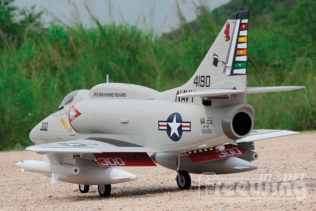 AVIÃO FW A-4E/F SKYHAWK HIGH PERFORMANCE 80MM EDF PNP FJ21315P