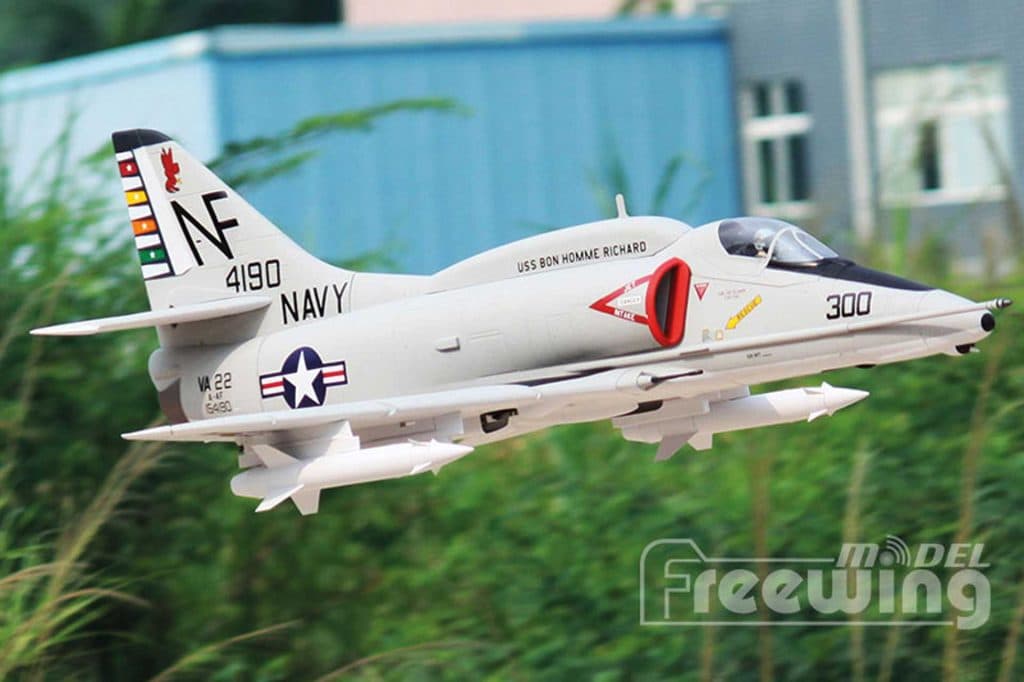 AVIÃO FW A-4E/F SKYHAWK HIGH PERFORMANCE 80MM EDF PNP FJ21315P