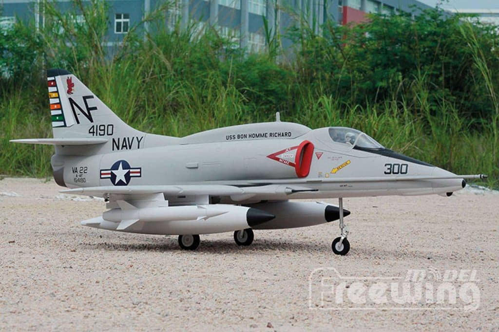 AVIÃO FW A-4E/F SKYHAWK HIGH PERFORMANCE 80MM EDF PNP FJ21315P