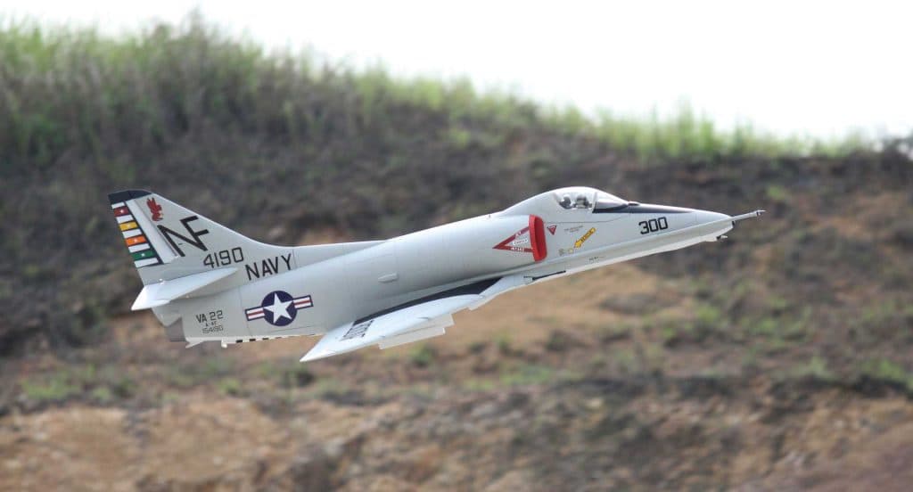 AVIÃO FW A-4E/F SKYHAWK HIGH PERFORMANCE 80MM EDF PNP FJ21315P