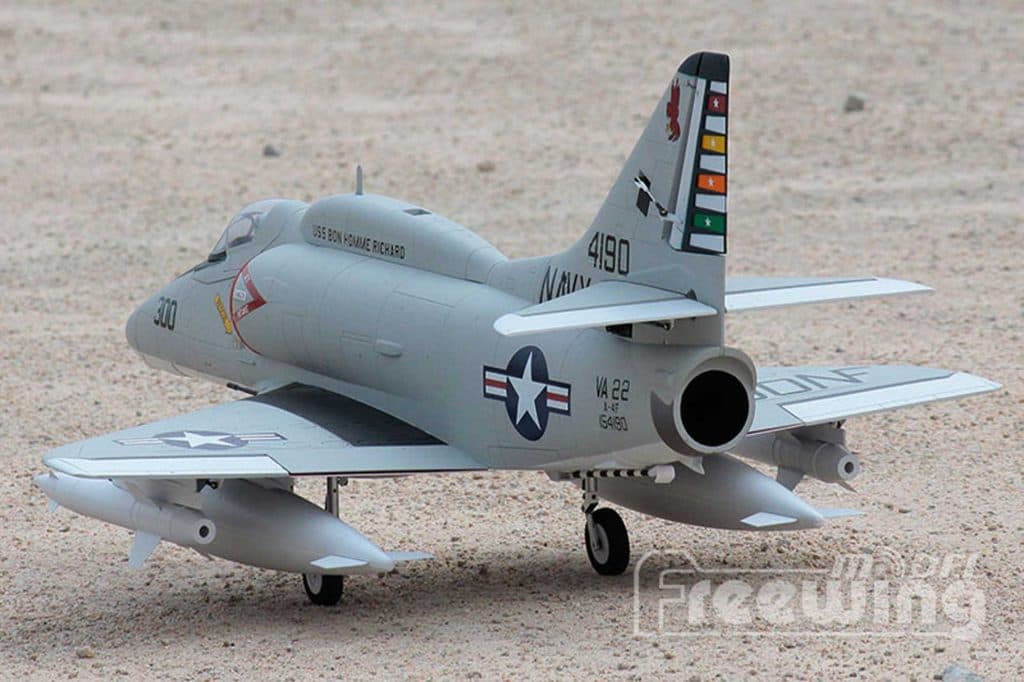 AVIÃO FW A-4E/F SKYHAWK HIGH PERFORMANCE 80MM EDF PNP FJ21315P