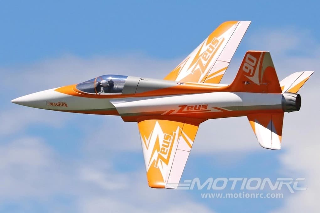 AVIAO FW ZEUS ORANGE 90MM 6S EDF SPORT PNP JET FJ32012P