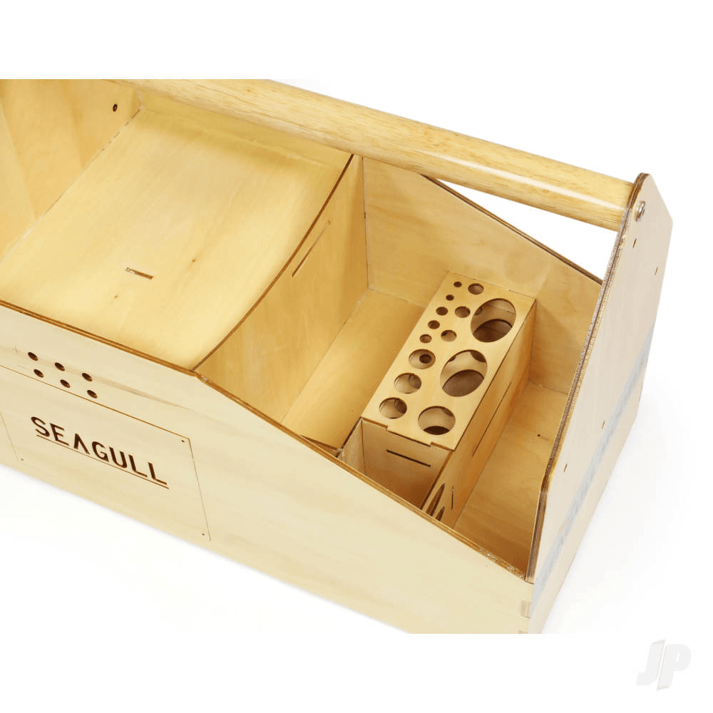 SEAGULL Parlante DE CAMPO ASSEMBLED WOODEN FLIGHT FIEL BOX SEAFEILDBOX