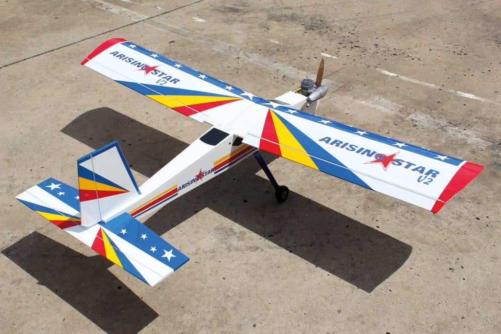 AVIÃO SEAGULL ARISING STAR V2 TRAINER 63" 40-46 ARF SEA03N